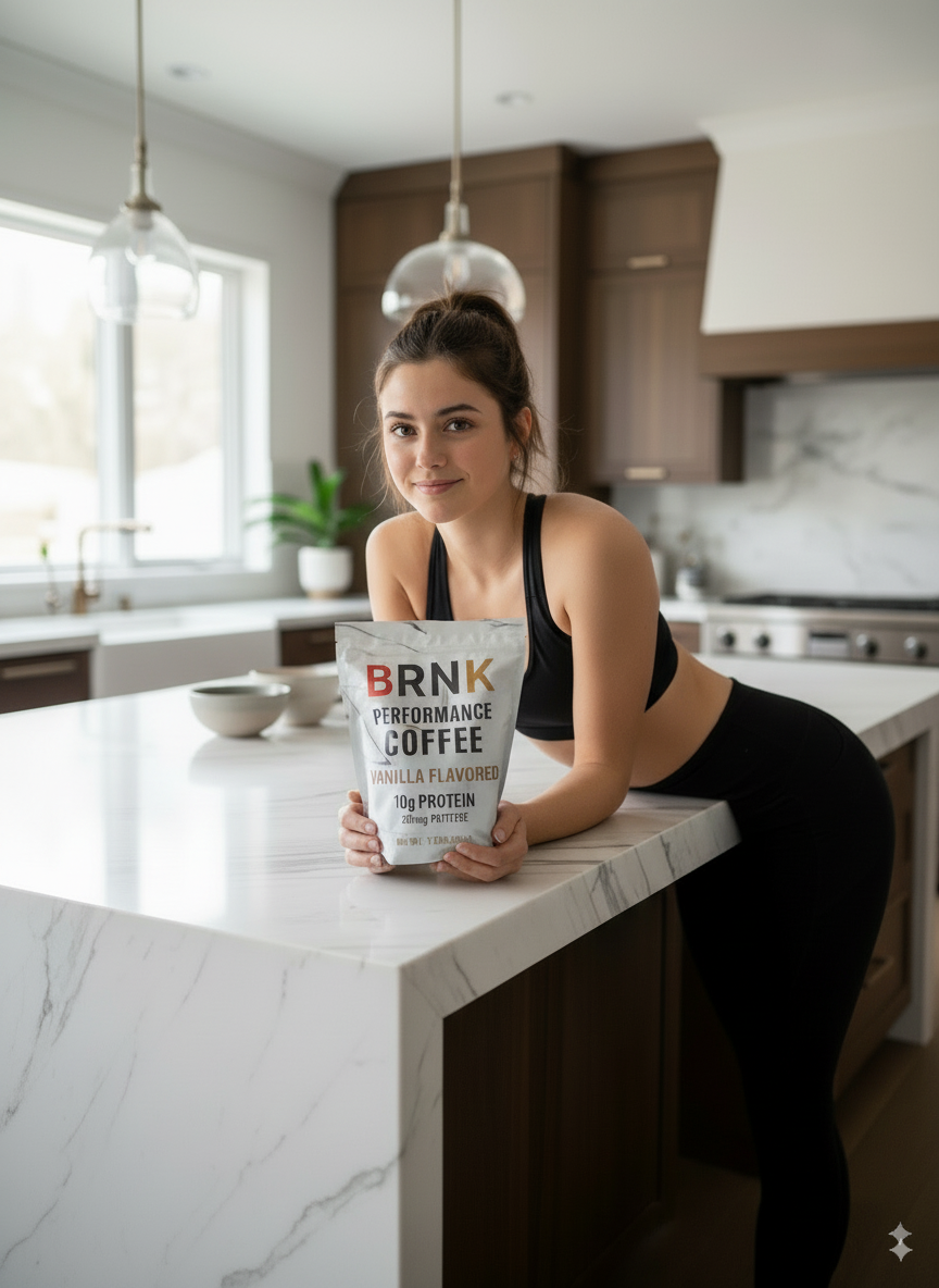 BRNK Performance Coffee Blend (30 Servings) - Vanilla Flavored