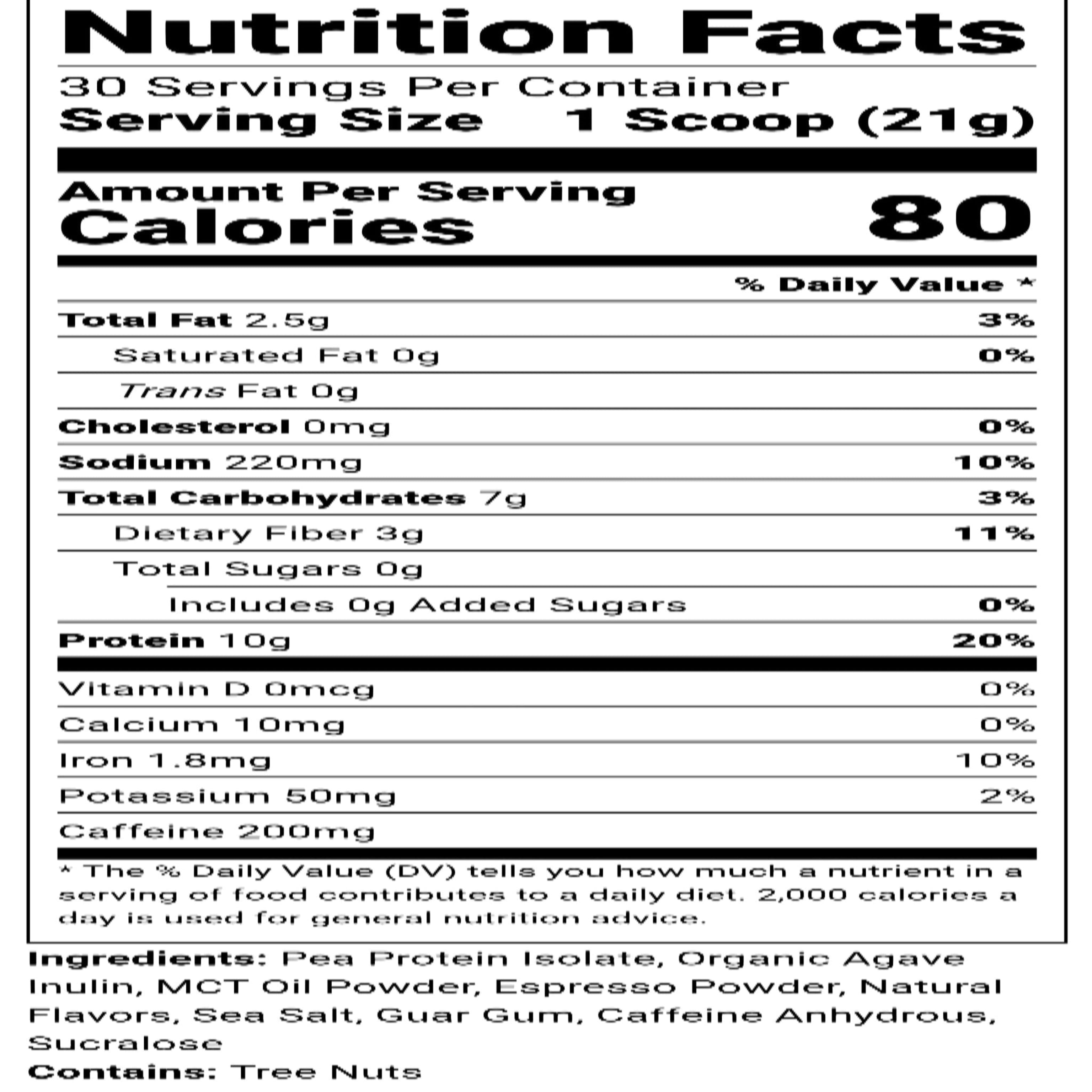 BRNK Performance Coffee Blend (30 Servings) - Vanilla Flavored