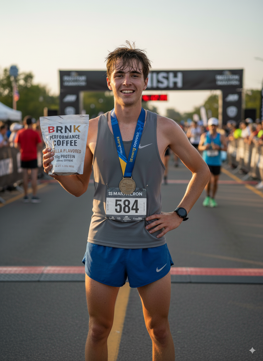 BRNK Performance Coffee Blend (30 Servings) - Vanilla Flavored