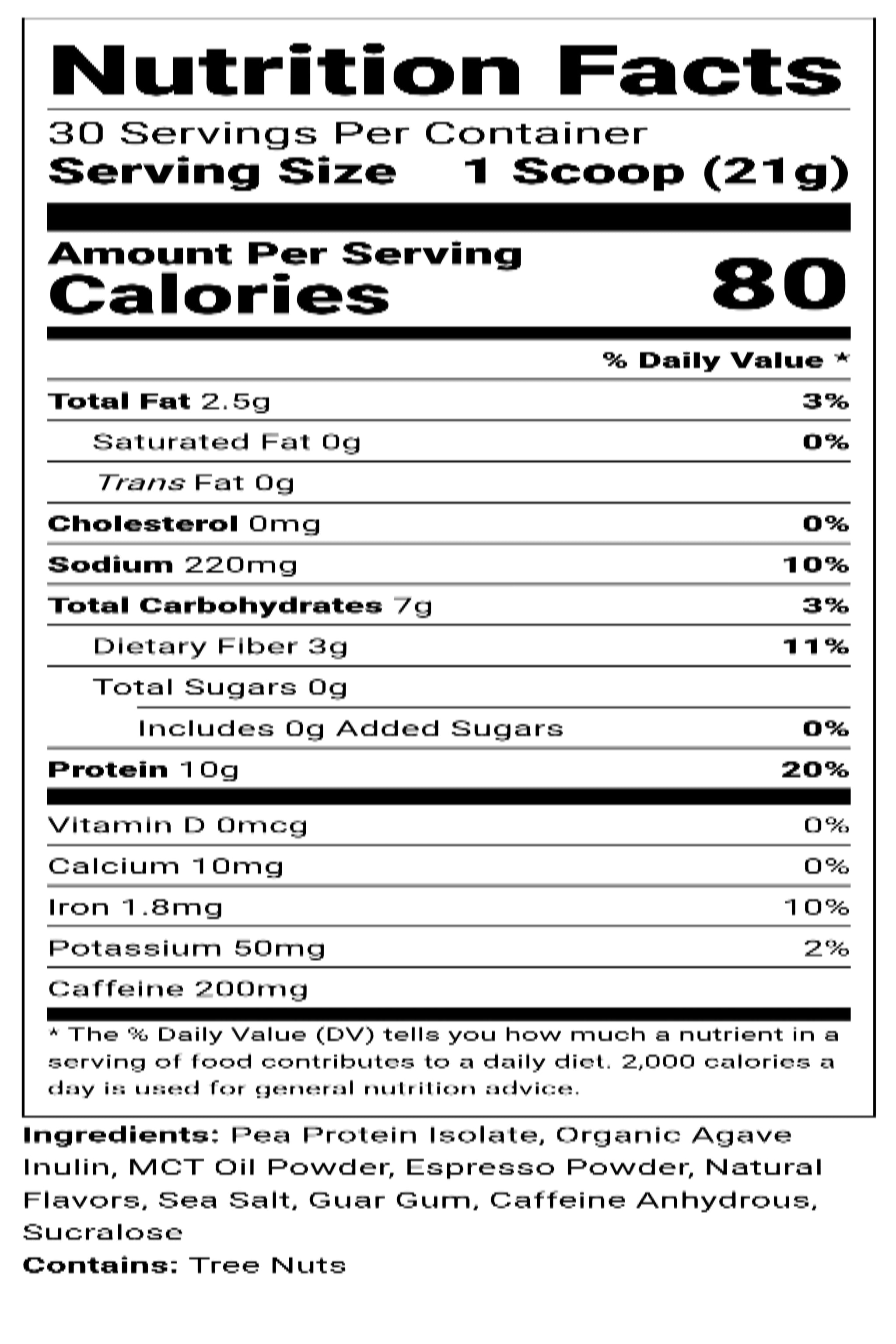 BRNK Performance Coffee Blend (30 Servings) - Vanilla Flavored